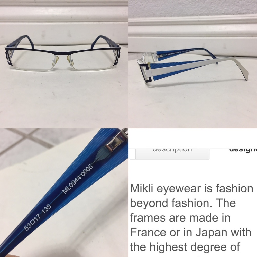Mikli Eyeglasses/frames men's